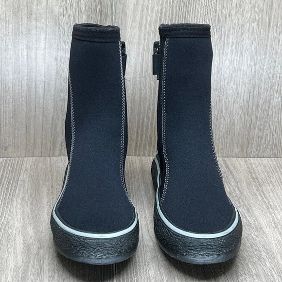 H2Odyssey Scuba Diving Boots Unisex Supra M5 W6 5mm Zippered Neoprene Black - Picture 2 of 10